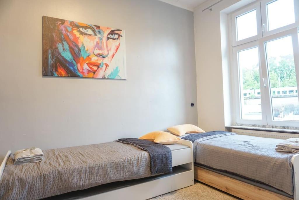 Apartment In Wuppertal - Charmante 3-Zimmer-Oase Mit Kamin Und Badewanne 外观 照片